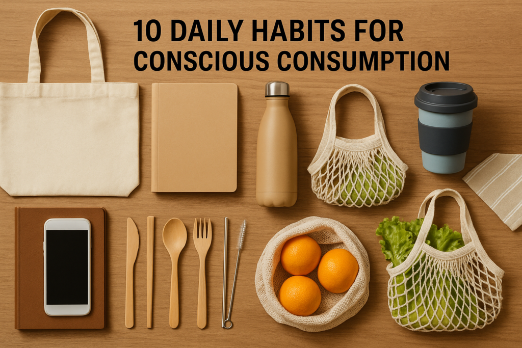 10 Daily Habits for Conscious Consumption